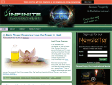 Tablet Screenshot of infiniteevolutioncenter.com